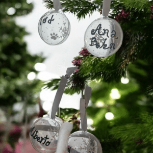 Bola de navidad personalizada