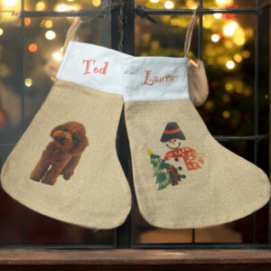 Calcetín navideño personalizado