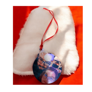 Adorno de Navidad personalizado con foto – Un toque único para tu árbol
