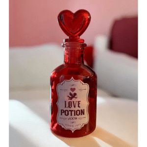 Frasco corazón con poción de amor – Un regalo lleno de magia y cariño
