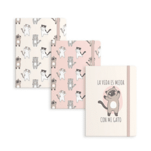 Libreta para amantes de los gatos