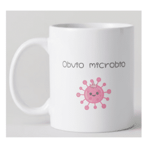 Taza 'Obvio Microbio'