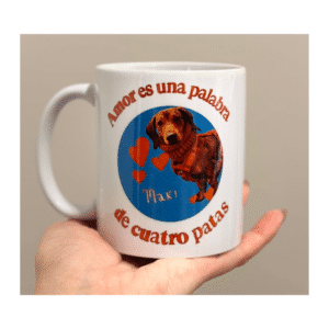 Taza personalizada con mascota – Especial San Valentín