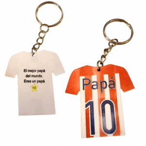 Llavero personalizado para papá futbolero