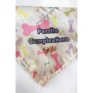 bandana perro cumpleaños