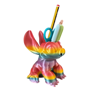 Bote para lápices de Stitch multicolor