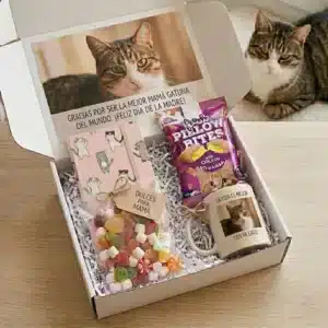Caja Regalo Mamá Gatuna Personalizada