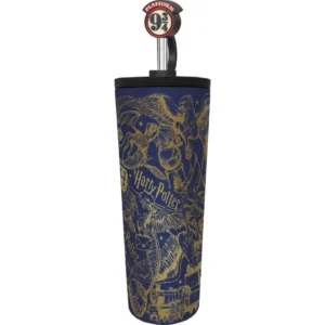 Vaso Termo Harry Potter con Caña 3D 770ml