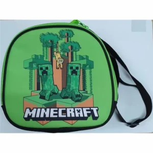 Bolsa Merienda Aislante Minecraft 23x24cm