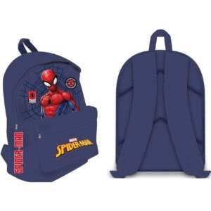 Mochila con Bolsillo Spiderman 40x30x15 cm