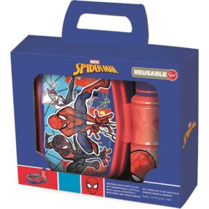 Set Sandwichera + Botella Hold Spiderman
