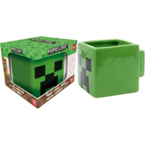 Taza Cerámica 3D Minecraft 440ml
