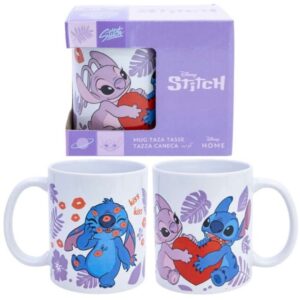 Taza Cerámica Ángel & Stitch 325ml