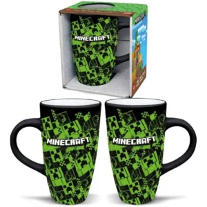 Taza Cerámica Latte Minecraft 680ml