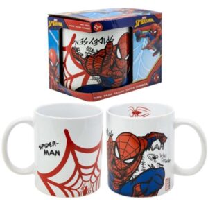 Taza Cerámica Spiderman 325ml