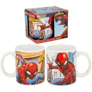 Taza Cerámica Spiderman 325ml