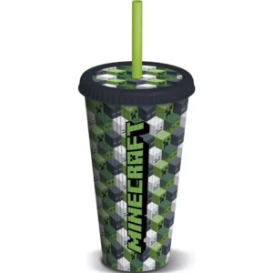 Vaso Caña Relieve PP Minecraft Iconicmono 790ml